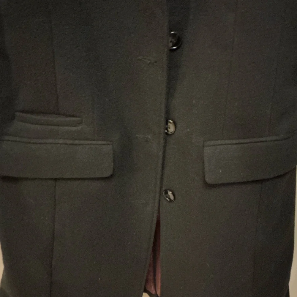 H&M Black Trench Coat - Picture 3 of 5